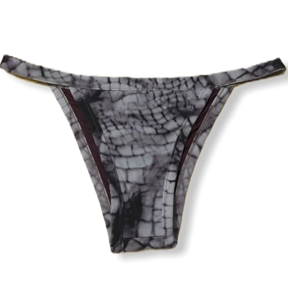 Soah Plum Tie-Dyed Bikini Bottom nwot‎